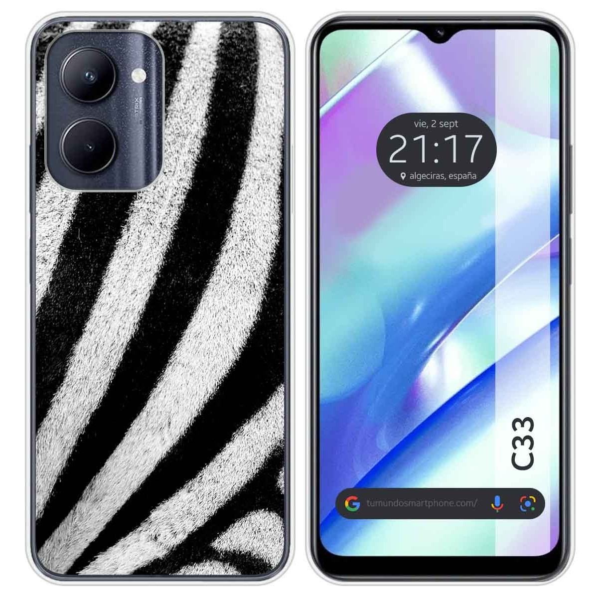 Funda Silicona para Realme C33 diseño Animal 02 Dibujos