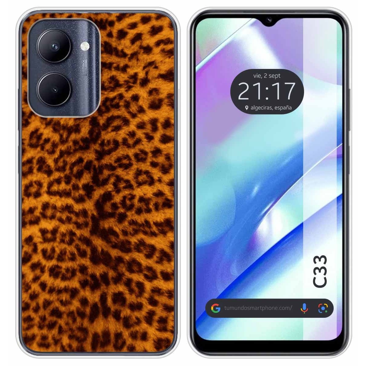 Funda Silicona para Realme C33 diseño Animal 03 Dibujos