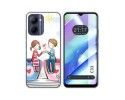 Funda Silicona para Realme C33 diseño Café Dibujos