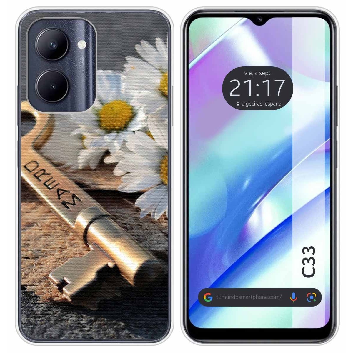 Funda Silicona para Realme C33 diseño Dream Dibujos