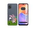 Funda Silicona Transparente para ZTE Blade A52 Lite diseño Conejo Dibujos