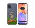 Funda Silicona Transparente para ZTE Blade A52 Lite diseño Mono Dibujos