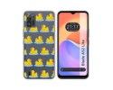 Funda Silicona Transparente para ZTE Blade A52 Lite diseño Pato Dibujos