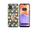 Funda Silicona Transparente para ZTE Blade A52 Lite diseño Piña Dibujos