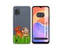 Funda Silicona Transparente para ZTE Blade A52 Lite diseño Tigre Dibujos