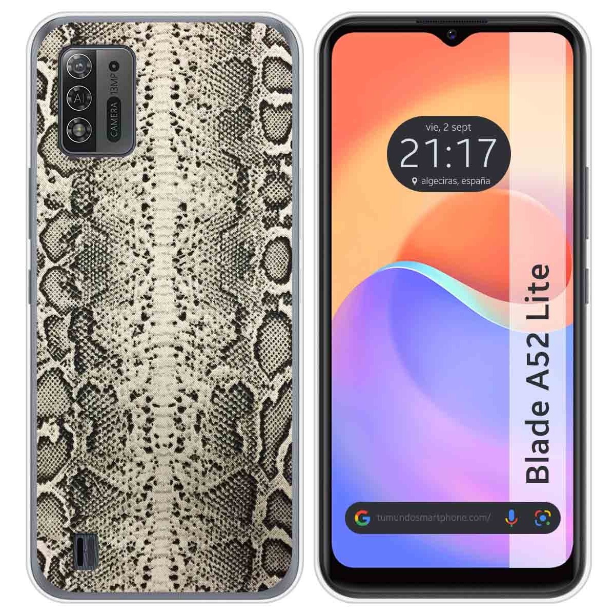 Funda Silicona para ZTE Blade A52 Lite diseño Animal 01 Dibujos