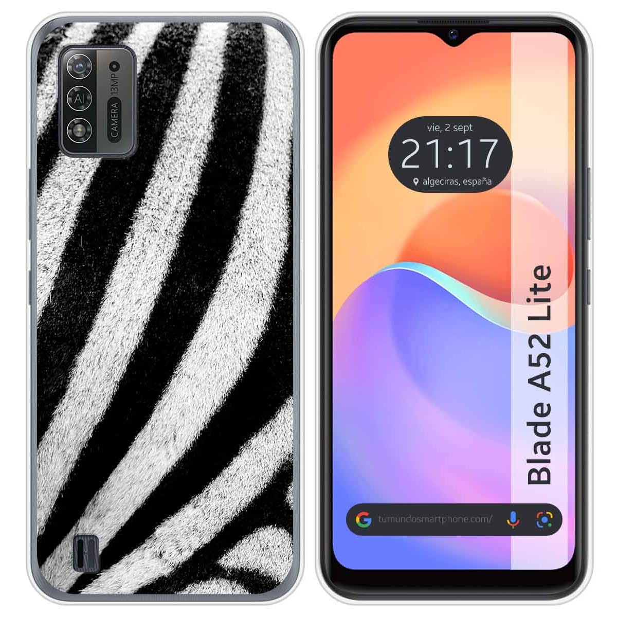 Funda Silicona para ZTE Blade A52 Lite diseño Animal 02 Dibujos