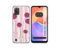 Funda Silicona para ZTE Blade A52 Lite diseño Flores Vintage Dibujos