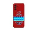 Funda Silicona Líquida Roja para Samsung Galaxy A04s diseño Agua Dibujos