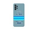 Funda Silicona Líquida Azul para Samsung Galaxy A23 5G diseño Agua Dibujos