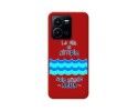 Funda Silicona Líquida Roja para Vivo Y35 / Y22s diseño Agua Dibujos