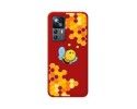 Funda Silicona Líquida Roja para Xiaomi 12T / 12T Pro 5G diseño Abeja Dibujos
