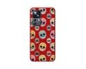 Funda Silicona Líquida Roja para Xiaomi 12T / 12T Pro 5G diseño Catrina Dibujos