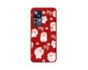 Funda Silicona Líquida Roja para Xiaomi 12T / 12T Pro 5G diseño Cerdos Dibujos