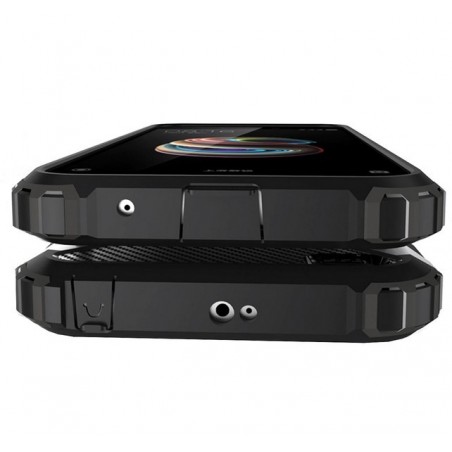 Funda Tipo Hybrid Tough Armor (Pc+Tpu) Negra para Xiaomi Redmi 5A 5"