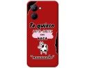 Funda Silicona Líquida Roja para Realme C33 diseño Vaca Dibujos