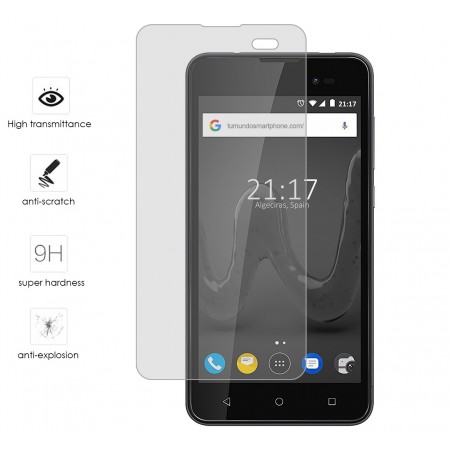 Protector Cristal Templado para Wiko Sunny 2 Plus Vidrio