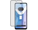 Protector Cristal Templado Completo 5D Full Glue Negro para Vivo Y16 Vidrio