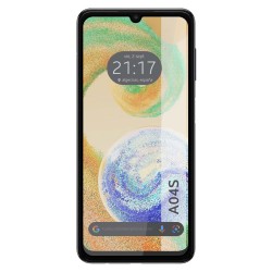 Protector Cristal Templado Completo 5D Full Glue Negro para Samsung Galaxy A04s Vidrio 2