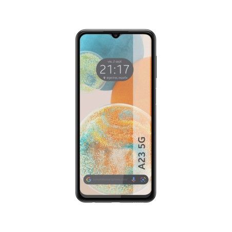 Protector Cristal Templado Completo 5D Full Glue Negro para Samsung Galaxy A23 5G Vidrio