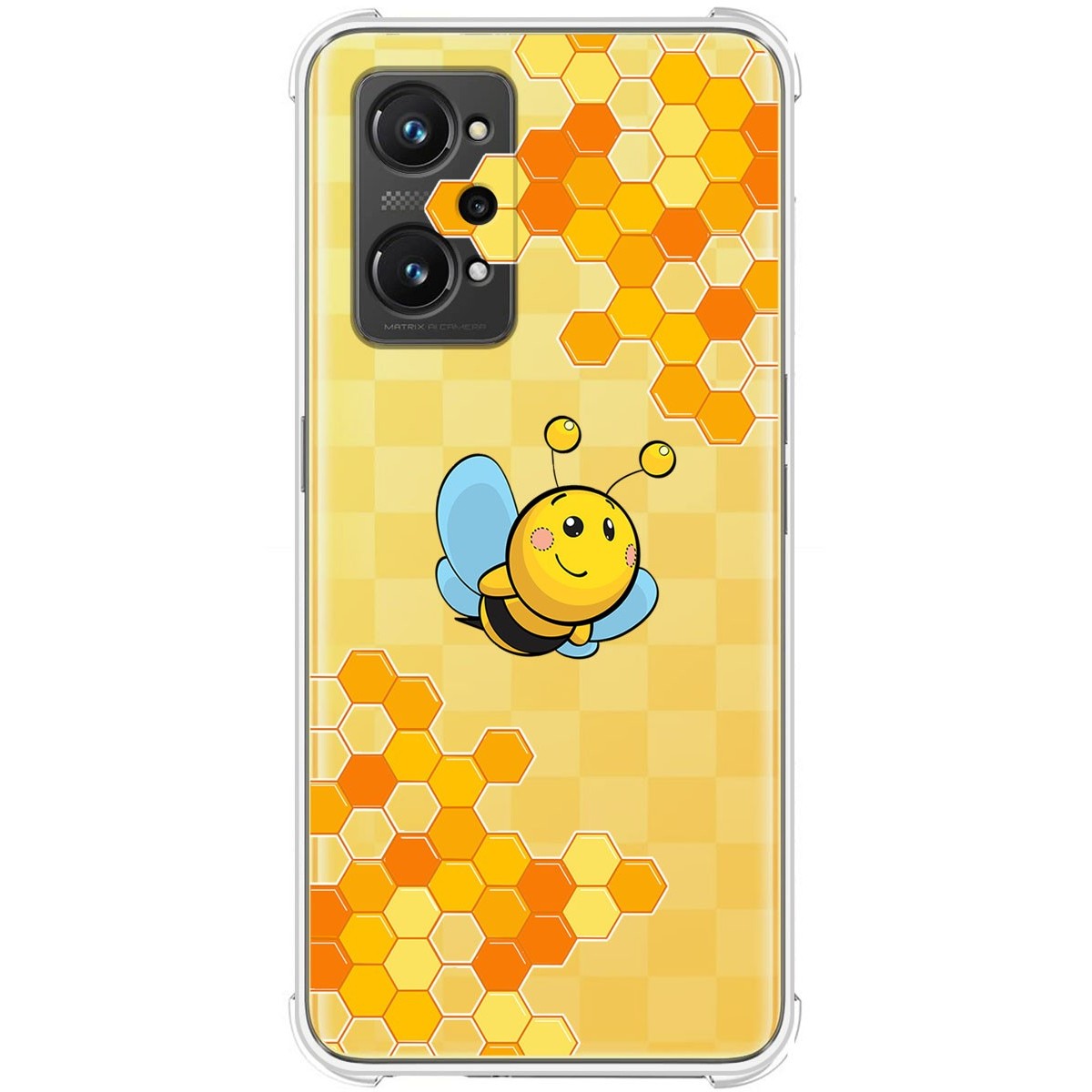Funda Silicona Antigolpes para Realme GT Neo 3T 5G diseño Abeja Dibujos
