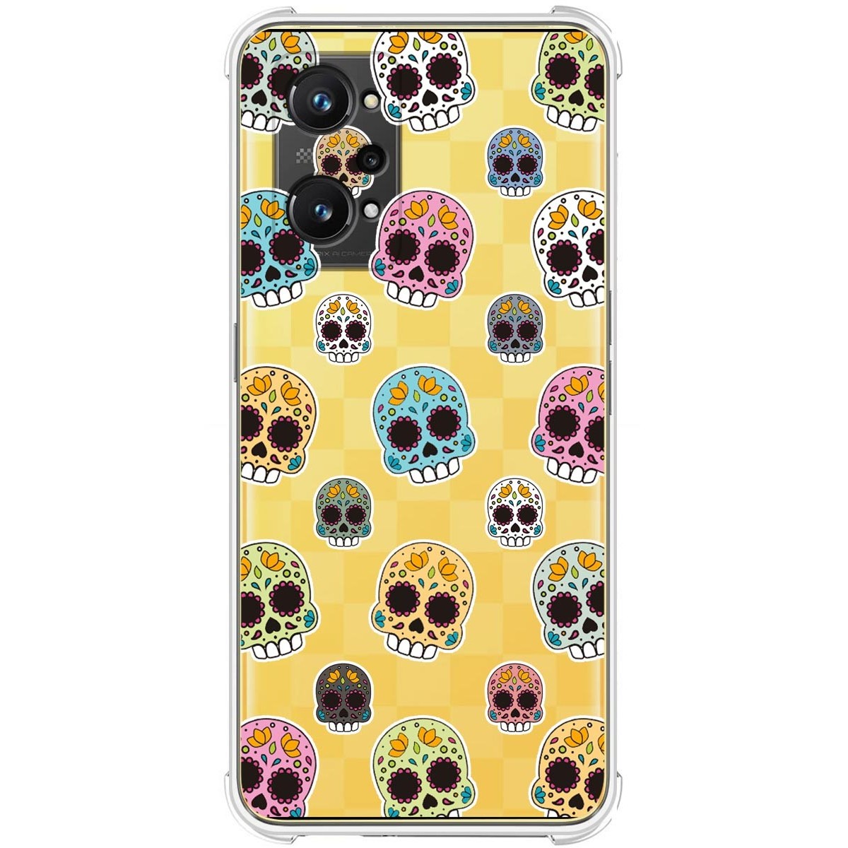 Funda Silicona Antigolpes para Realme GT Neo 3T 5G diseño Catrina Dibujos