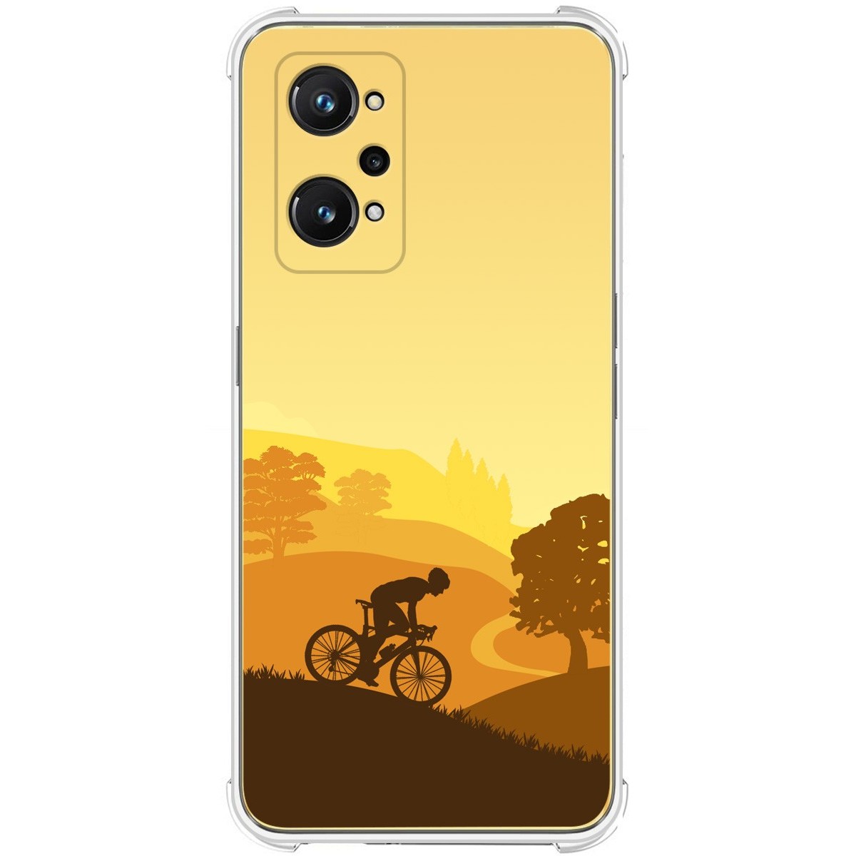 Funda Silicona Antigolpes para Realme GT Neo 3T 5G diseño Ciclista Dibujos