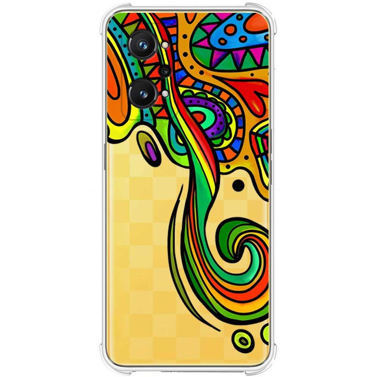 Funda Silicona Antigolpes para Realme GT Neo 3T 5G diseño Colores Dibujos