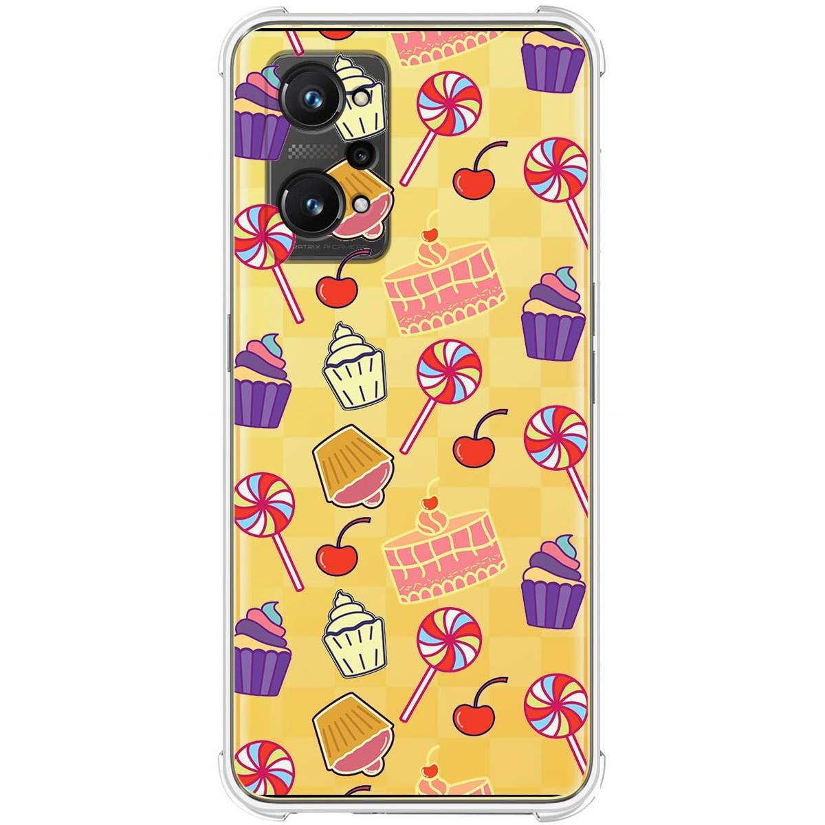 Funda Silicona Antigolpes para Realme GT Neo 3T 5G diseño Dulces 01 Dibujos