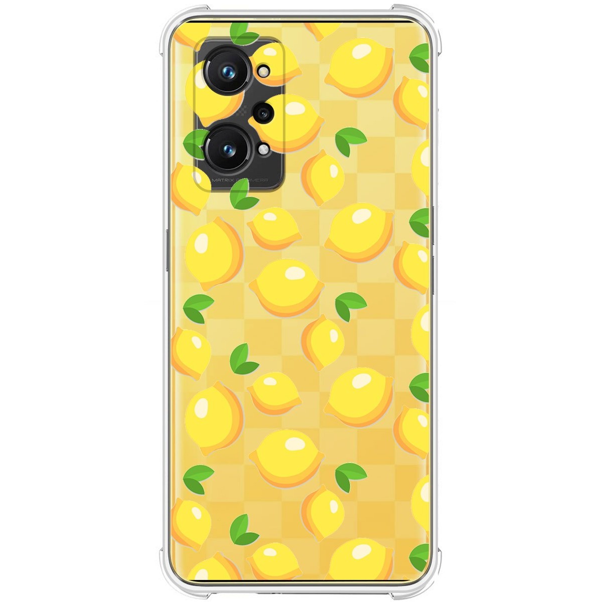 Funda Silicona Antigolpes para Realme GT Neo 3T 5G diseño Limones Dibujos