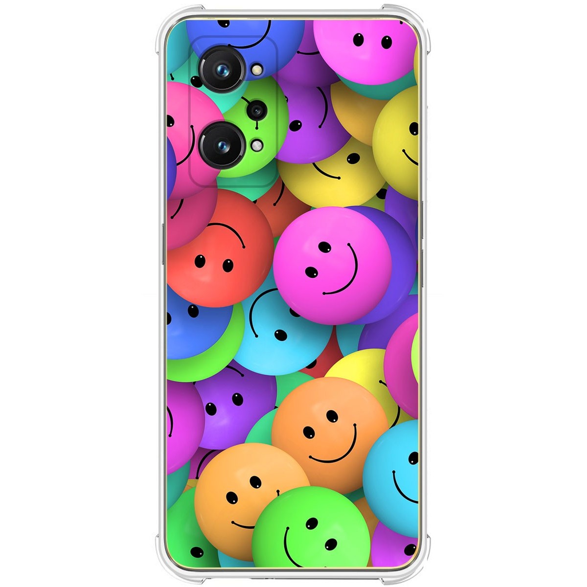 Funda Silicona Antigolpes para Realme GT Neo 3T 5G diseño Smile Dibujos
