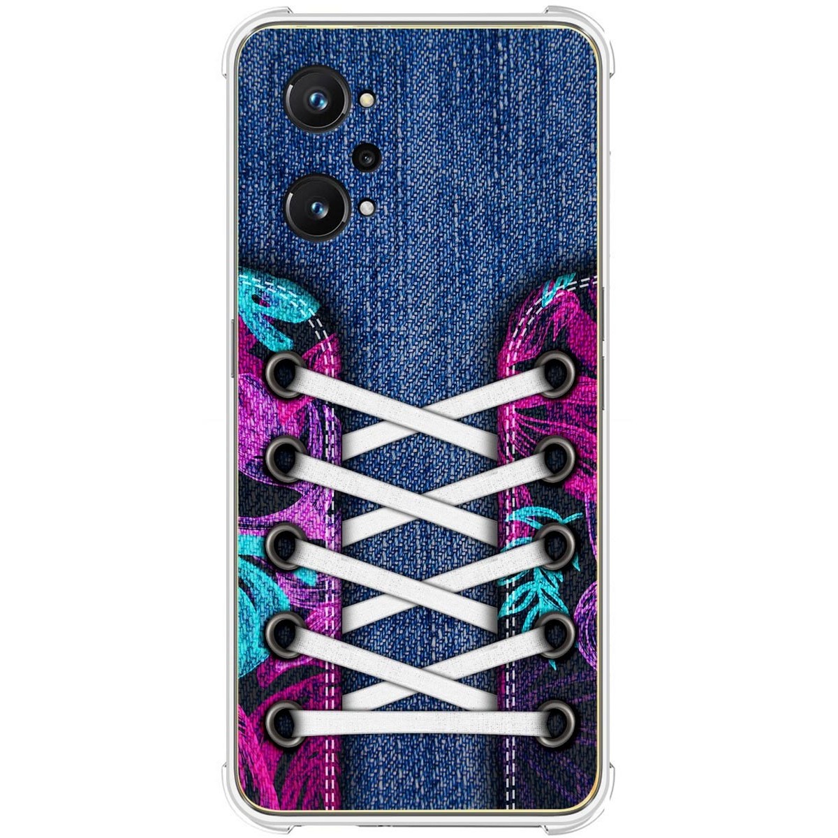 Funda Silicona Antigolpes para Realme GT Neo 3T 5G diseño Zapatillas 06 Dibujos