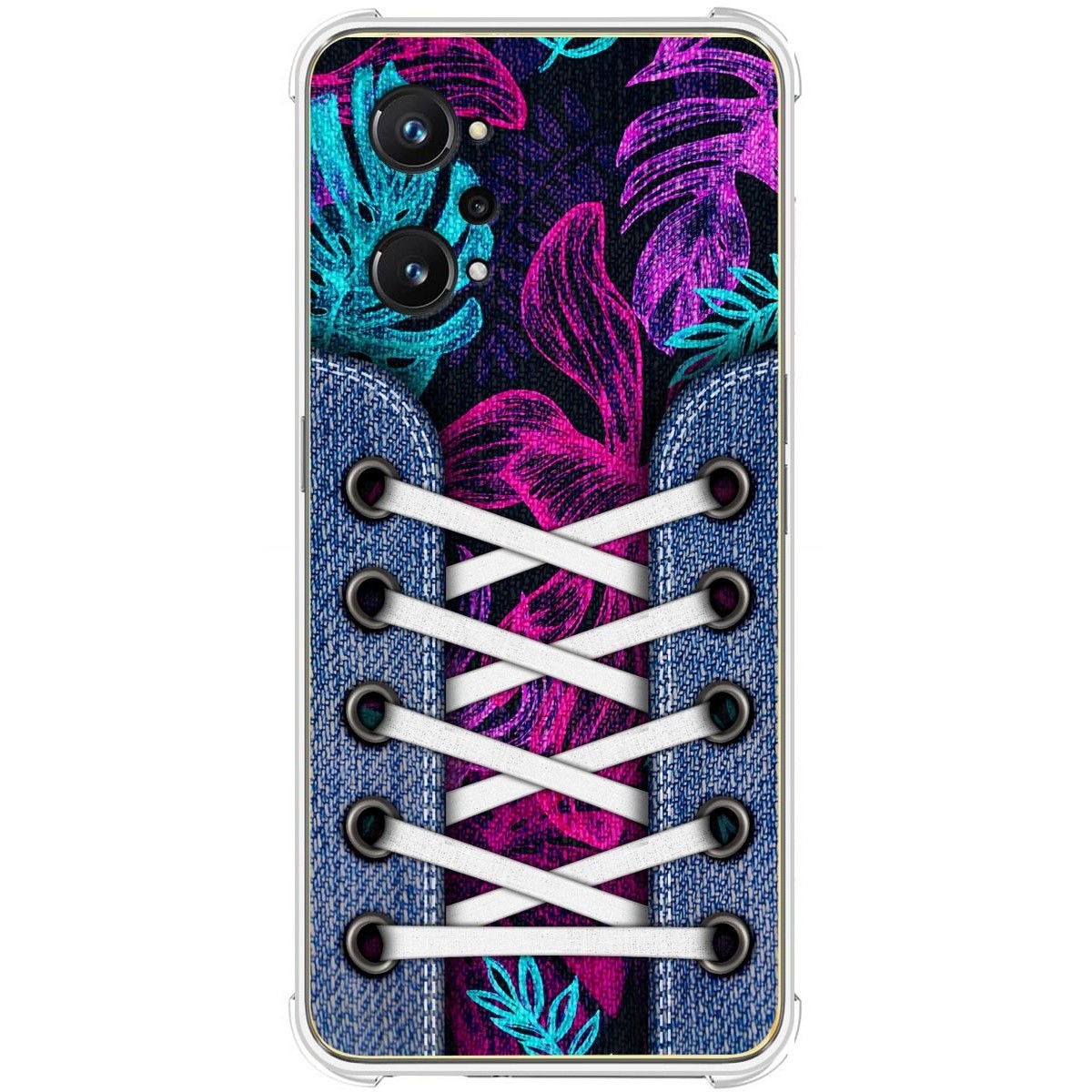 Funda Silicona Antigolpes para Realme GT Neo 3T 5G diseño Zapatillas 07 Dibujos