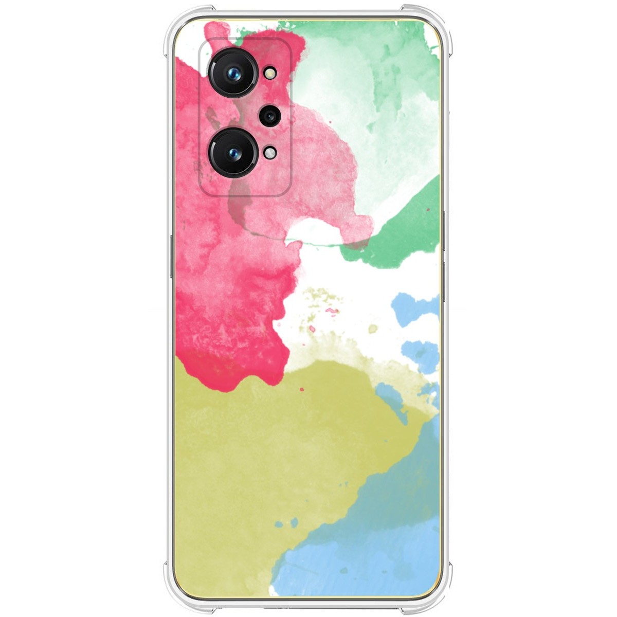 Funda Silicona Antigolpes para Realme GT Neo 3T 5G diseño Acuarela 02 Dibujos