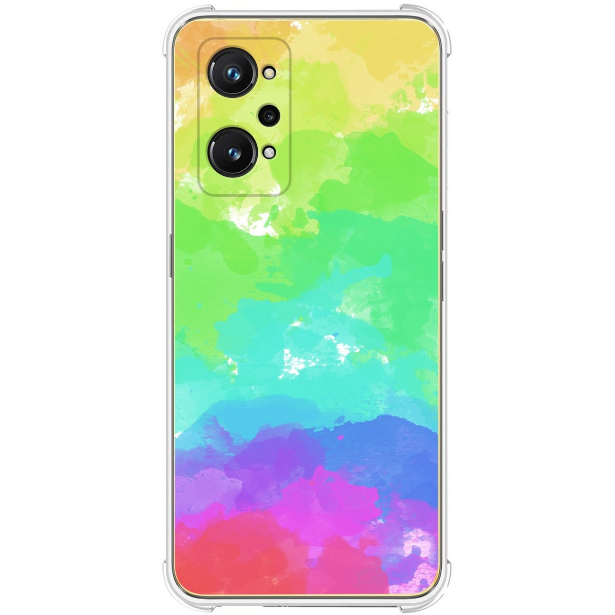 Funda Silicona Antigolpes para Realme GT Neo 3T 5G diseño Acuarela 03 Dibujos