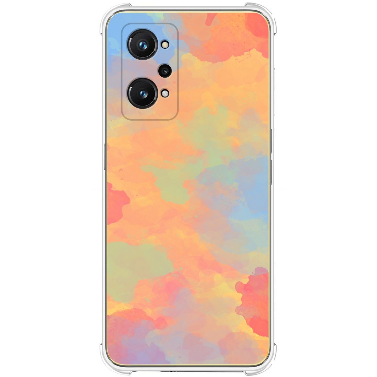 Funda Silicona Antigolpes para Realme GT Neo 3T 5G diseño Acuarela 08 Dibujos