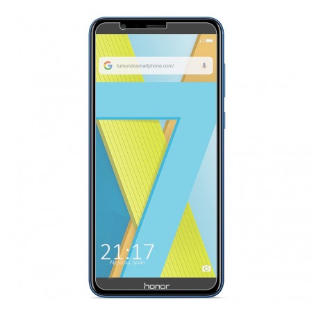 Protector Cristal Templado para Huawei Honor 7X Vidrio