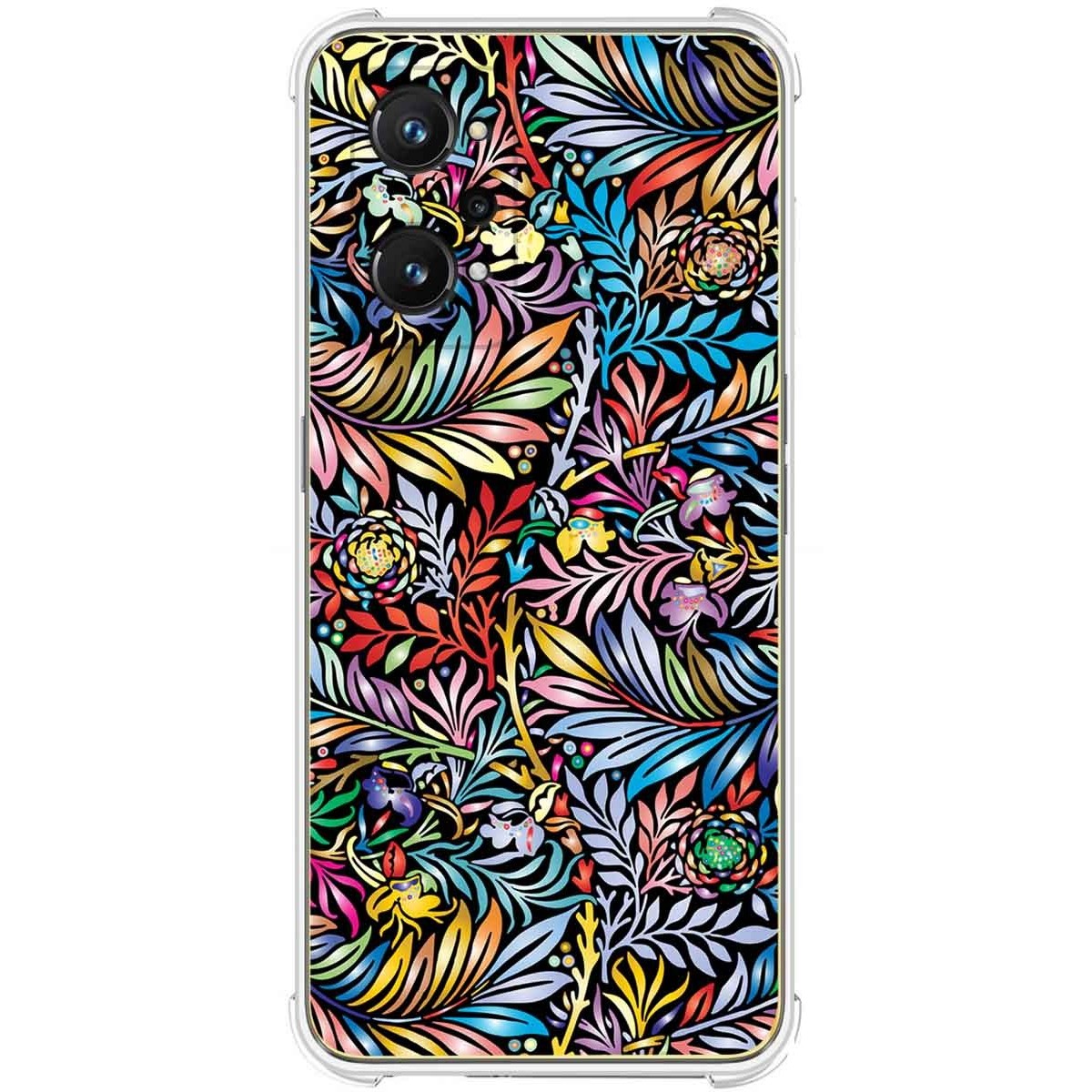 Funda Silicona Antigolpes para Realme GT Neo 3T 5G diseño Flores 04 Dibujos
