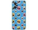 Funda Silicona Líquida Azul para Realme GT Neo 3T 5G diseño Catrina Dibujos
