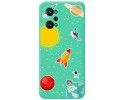 Funda Silicona Líquida Verde para Realme GT Neo 3T 5G diseño Espacio Dibujos