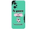 Funda Silicona Líquida Verde para Realme GT Neo 3T 5G diseño Vaca Dibujos