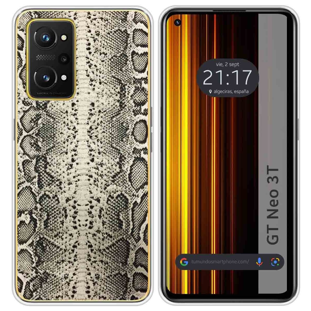 Funda Silicona para Realme GT Neo 3T 5G diseño Animal 01 Dibujos