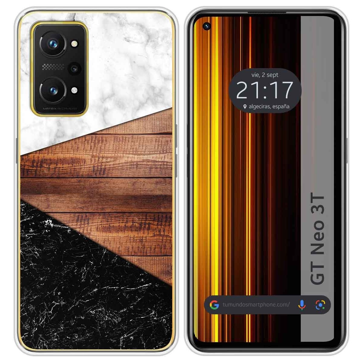 Funda Silicona para Realme GT Neo 3T 5G diseño Mármol 11 Dibujos