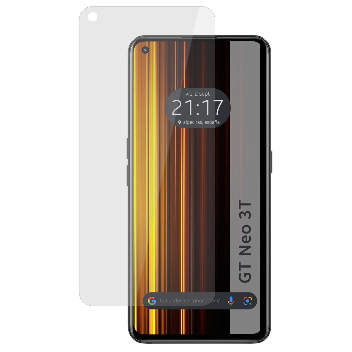 Protector Pantalla Hidrogel Mate Antihuellas para Realme GT Neo 3T 5G