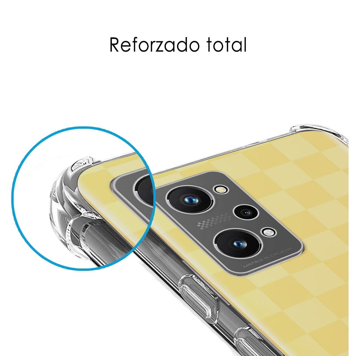 Funda Silicona Antigolpes Transparente para Realme GT Neo 3T 5G