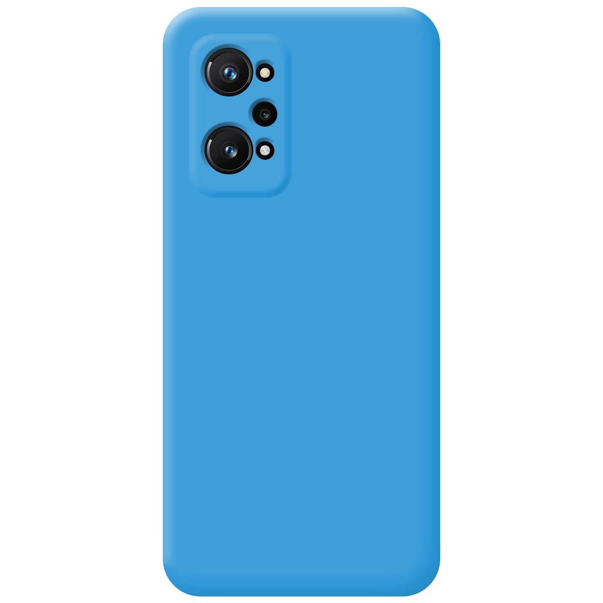 Funda Silicona Líquida Ultra Suave para Realme GT Neo 3T 5G Color Azul