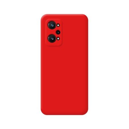 Funda Silicona Líquida Ultra Suave para Realme GT Neo 3T 5G Color Roja