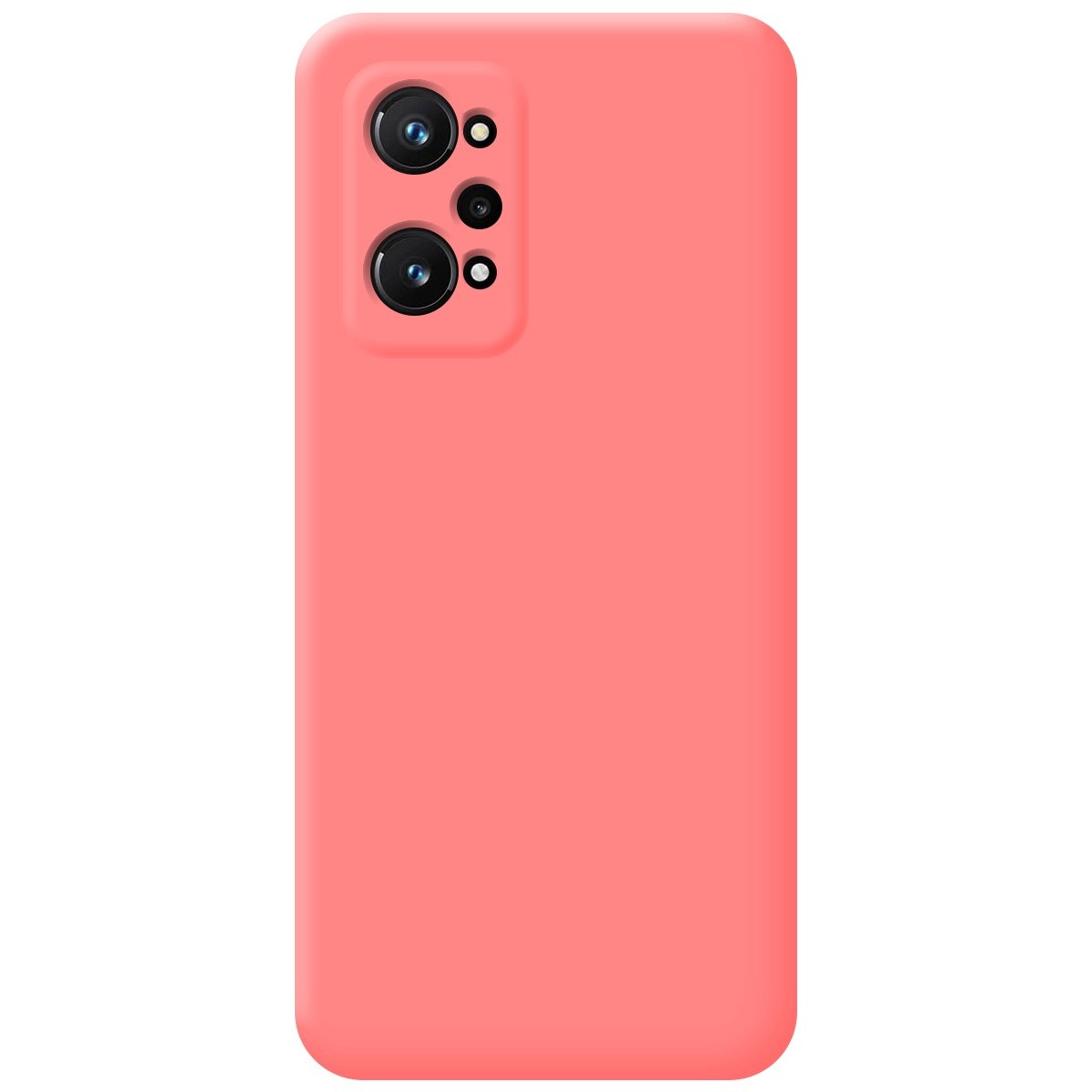 Funda Silicona Líquida Ultra Suave para Realme GT Neo 3T 5G Color Rosa