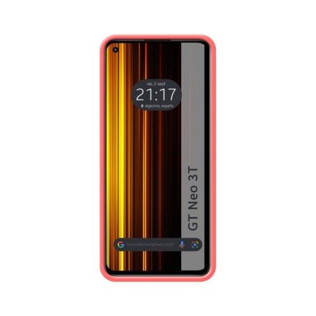 Funda Silicona Líquida Ultra Suave para Realme GT Neo 3T 5G Color Rosa