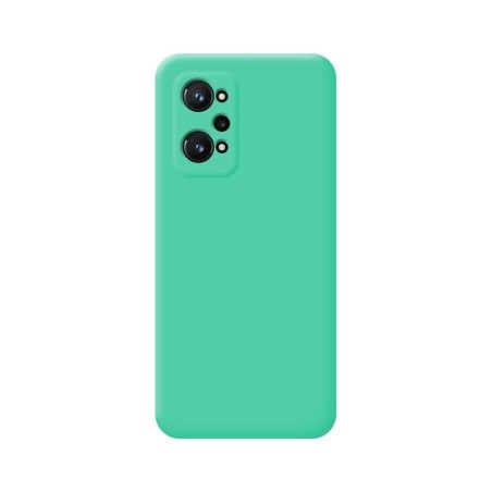 Funda Silicona Líquida Ultra Suave para Realme GT Neo 3T 5G Color Verde